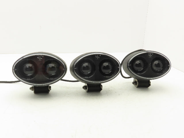 Intella Parts 01291296 Forklift Safety Warning Light Blue Dot 9-96V LED Lot Of 3