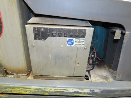 Tennant T17 Ride On Floor 46" Scrubber 36V Battery 1680 Hrs Needs Service