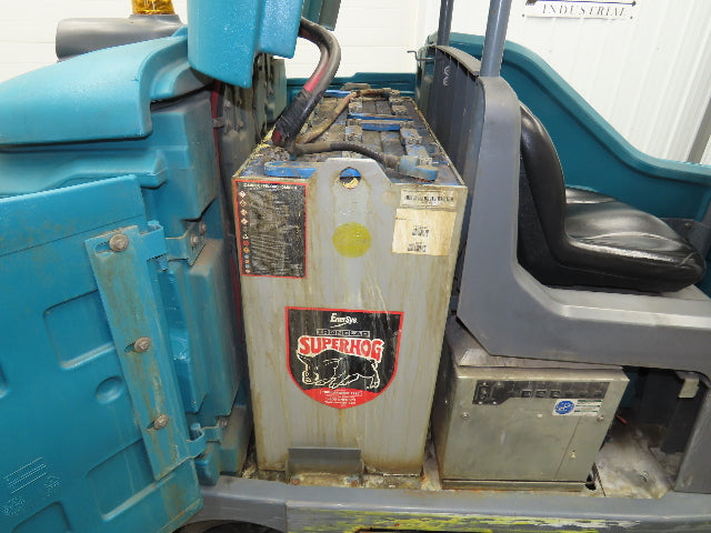 Tennant T17 Ride On Floor 46" Scrubber 36V Battery 1680 Hrs Needs Service