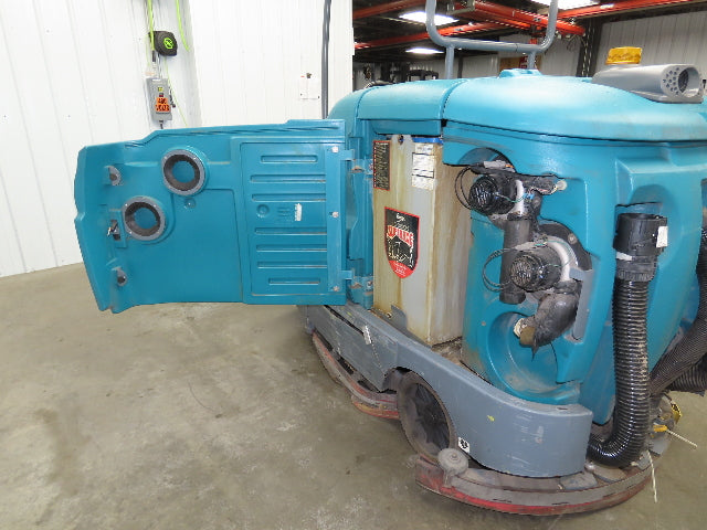Tennant T17 Ride On Floor 46" Scrubber 36V Battery 1680 Hrs Needs Service