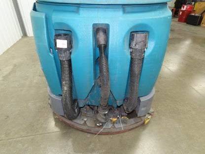 Tennant T17 Ride On Floor 46" Scrubber 36V Battery 1680 Hrs Needs Service