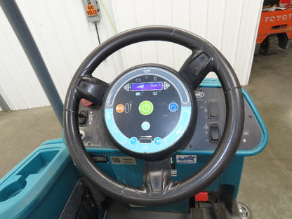 Tennant T17 Ride On Floor 46" Scrubber 36V Battery 1680 Hrs Needs Service