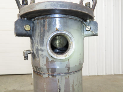 Parker 9501-0020-UM/FB12-2 Stainless Basket Strainer #2 Bag Filter 2"NPT 41"OAL