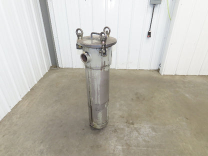 Parker 9501-0020-UM/FB12-2 Stainless Basket Strainer #2 Bag Filter 2"NPT 41"OAL