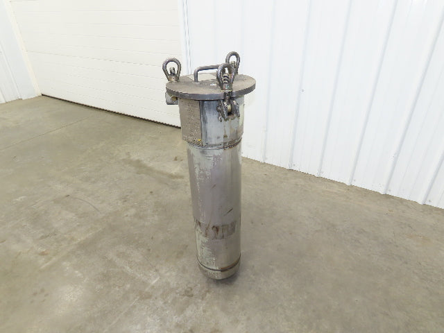 Parker 9501-0020-UM/FB12-2 Stainless Basket Strainer #2 Bag Filter 2"NPT 41"OAL