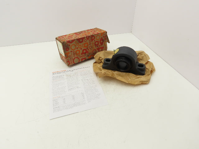 Moline 19221200 Heavy Duty Pillow Block Bearing Timken 2" Bore Set Screw Lock
