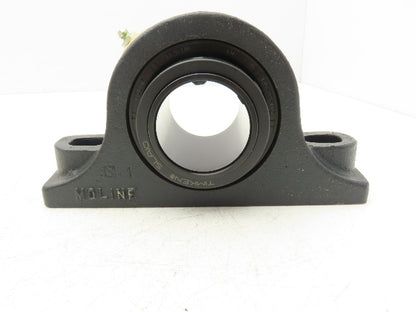 Moline 19221200 Heavy Duty Pillow Block Bearing Timken 2" Bore Set Screw Lock