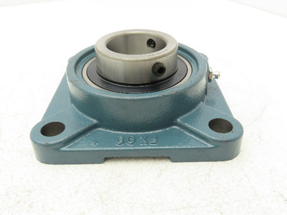 AMI UCFX09-28 Flange Mount Bearing Unit 1-3/4" Bore Cast Iron Set Screw Locking