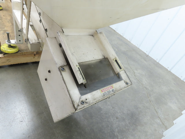 Direct Conveyors Incline Parts Conveyor 6" Steel Cleated Belt 230/460V 12'OAL