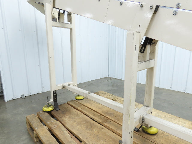 Direct Conveyors Incline Parts Conveyor 6" Steel Cleated Belt 230/460V 12'OAL