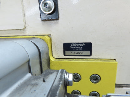 Direct Conveyors Incline Parts Conveyor 6" Steel Cleated Belt 230/460V 12'OAL