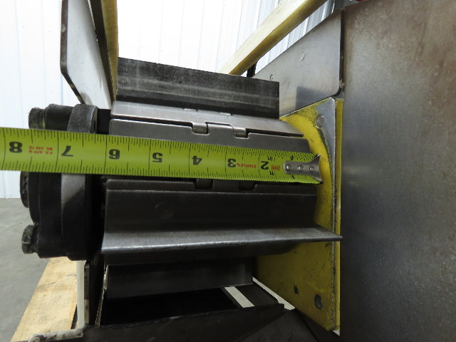 Direct Conveyors Incline Parts Conveyor 6" Steel Cleated Belt 230/460V 12'OAL