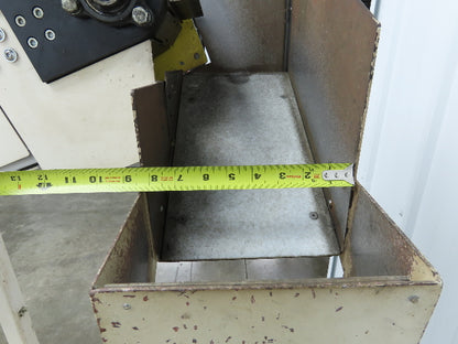 Direct Conveyors Incline Parts Conveyor 6" Steel Cleated Belt 230/460V 12'OAL