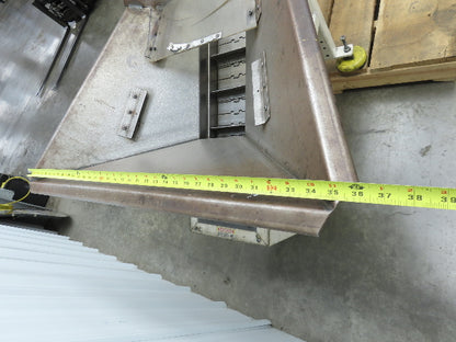 Direct Conveyors Incline Parts Conveyor 6" Steel Cleated Belt 230/460V 12'OAL