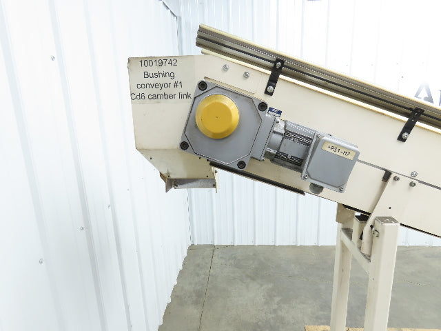 Direct Conveyors Incline Parts Conveyor 6" Steel Cleated Belt 230/460V 12'OAL