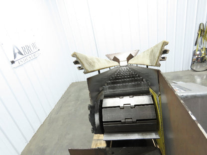 Direct Conveyors Incline Parts Conveyor 6" Steel Cleated Belt 230/460V 12'OAL