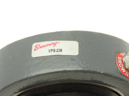 Browning VPS-228 Pillow Block Ball Bearing Unit 1-3/4" Bore Set Screw Locking