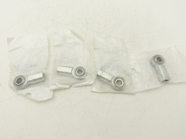 FK JFX8T Ball Joint Spherical Rod End 1/2" Bore 1/2-20" RH Threaded Lot of 4