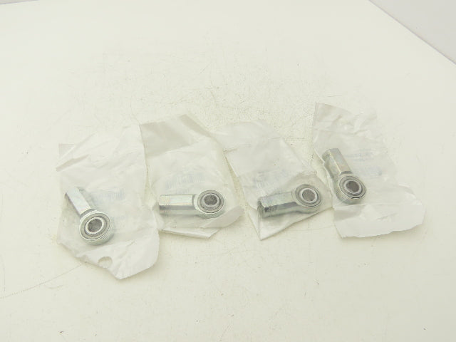 FK JFX8T Ball Joint Spherical Rod End 1/2" Bore 1/2-20" RH Threaded Lot of 4