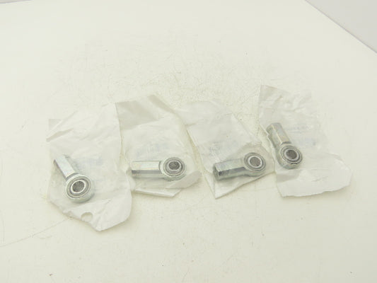 FK JFX8T Ball Joint Spherical Rod End 1/2" Bore 1/2-20" RH Threaded Lot of 4