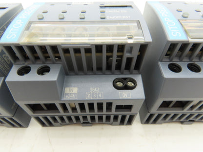 Siemens 6EP1961-2BA21 SITOP PSE200U 10A Selectivity Module 4 Channel In Lot of 3