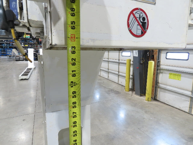 Hennig 21' 9" Incline Chip Conveyor 14" Scraper Chain 18' 9" Infeed 63"Discharge