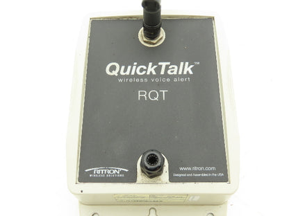 Ritron Wireless Solutions RQT-452 QuickTalk Wireless Voice Alert