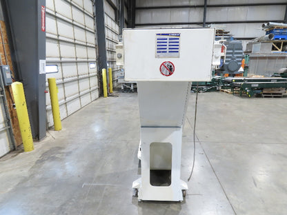 Hennig 21' 9" Incline Chip Conveyor 14" Scraper Chain 18' 9" Infeed 63"Discharge