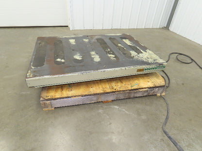 Southworth LS2-36 Hydraulic Scissor Lift Table 2000Lb 51"x36" Top 120V 1Ph 1 Ton