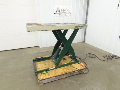 Southworth LS2-36 Hydraulic Scissor Lift Table 2000Lb 51"x36" Top 120V 1Ph 1 Ton