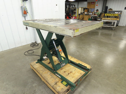 Southworth LS2-36 Hydraulic Scissor Lift Table 2000Lb 51"x36" Top 120V 1Ph 1 Ton