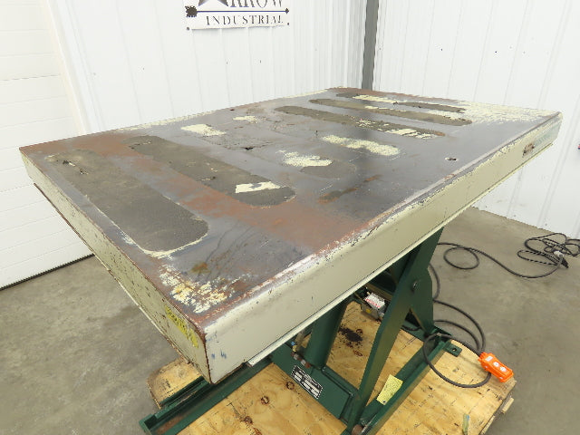 Southworth LS2-36 Hydraulic Scissor Lift Table 2000Lb 51"x36" Top 120V 1Ph 1 Ton