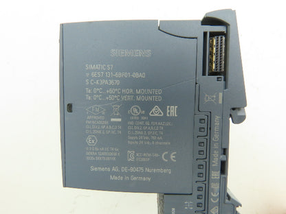 Siemens 6ES7 131-6BF01-0BA0 SIMATIC ET 200SP Digital Input Module 8x24V Lot of 9