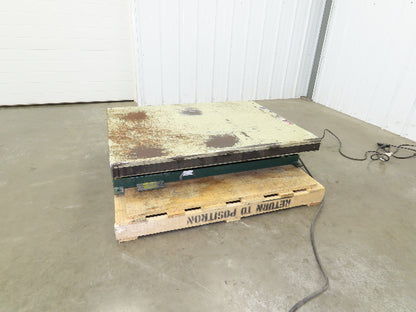 Southworth LS2-36 Hydraulic Scissor Lift Table 2000Lb 36" Lift 48"x36" Top 120V