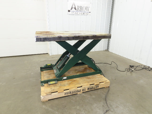 Southworth LS2-36 Hydraulic Scissor Lift Table 2000Lb 36" Lift 48"x36" Top 120V