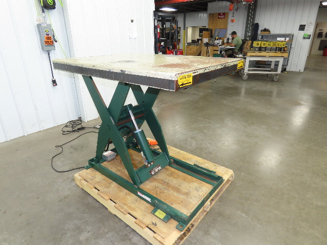 Southworth LS2-36 Hydraulic Scissor Lift Table 2000Lb 36" Lift 48"x36" Top 120V