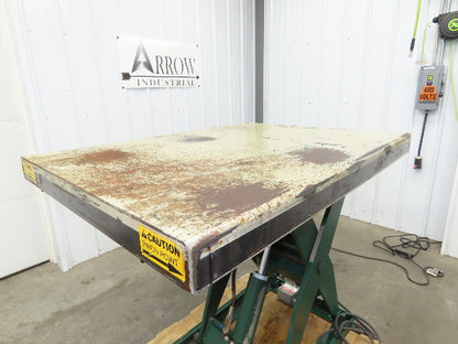 Southworth LS2-36 Hydraulic Scissor Lift Table 2000Lb 36" Lift 48"x36" Top 120V