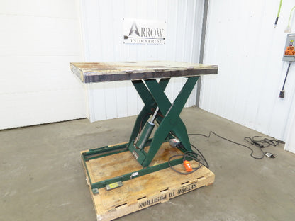 Southworth LS2-36 Hydraulic Scissor Lift Table 2000Lb 36" Lift 48"x36" Top 120V