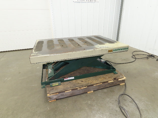 Southworth LS2-36 Hydraulic Lift Table 2000Lb 36" Travel 51"x36" Top 120V 1Ph
