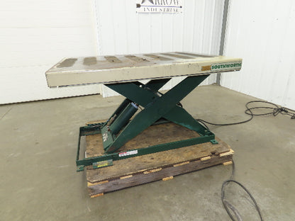 Southworth LS2-36 Hydraulic Lift Table 2000Lb 36" Travel 51"x36" Top 120V 1Ph