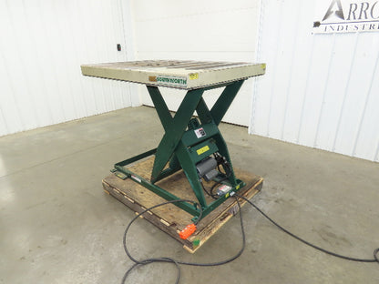 Southworth LS2-36 Hydraulic Lift Table 2000Lb 36" Travel 51"x36" Top 120V 1Ph