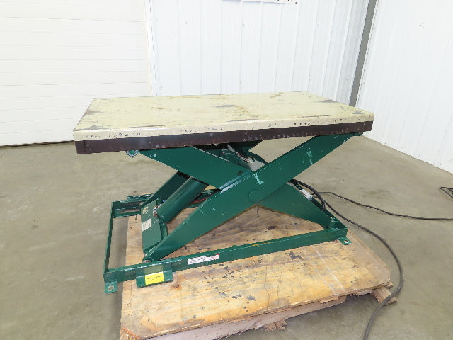 Southworth LS2-36 Hydraulic Lift Table 2000Lb 36" Travel 48"x24" Top 120V 1Ph