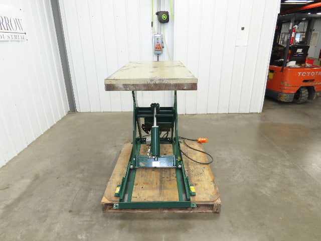 Southworth LS2-36 Hydraulic Lift Table 2000Lb 36" Travel 48"x24" Top 120V 1Ph