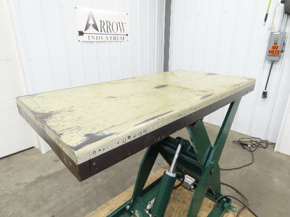 Southworth LS2-36 Hydraulic Lift Table 2000Lb 36" Travel 48"x24" Top 120V 1Ph