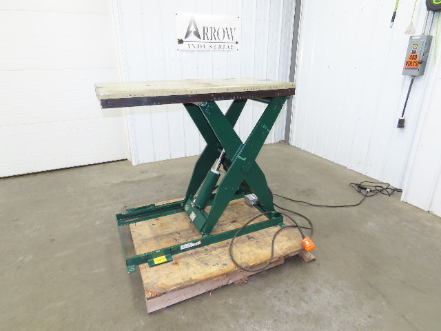 Southworth LS2-36 Hydraulic Lift Table 2000Lb 36" Travel 48"x24" Top 120V 1Ph