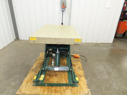 Southworth LS2-24 Hydraulic Lift Table 2000Lb 24" Travel 36"x24" Top 120V 1Ph