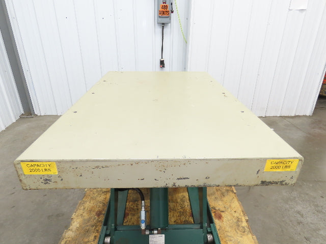 Southworth LS2-24 Hydraulic Lift Table 2000Lb 24" Travel 36"x24" Top 120V 1Ph