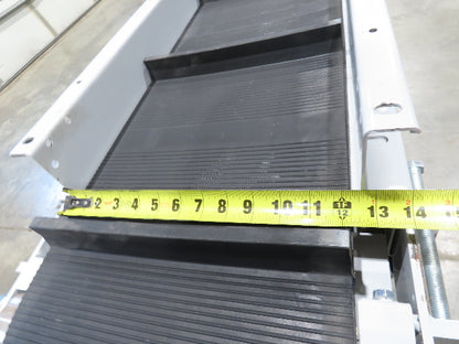Hytrol 16"x 14'L Parts Conveyor 12" Cleated Belt 1HP 230/460V 3PH 66FPM