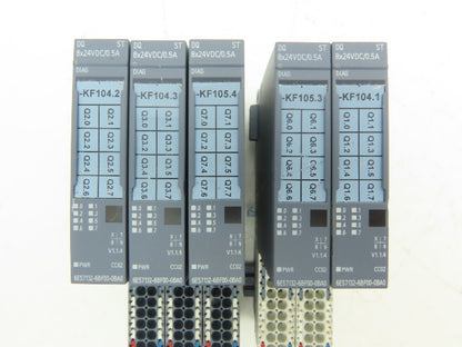 Siemens 6ES7 132-6BF00-0BA0 SIMATIC ET200SP Digital Output Module 8x24V Lot of 5