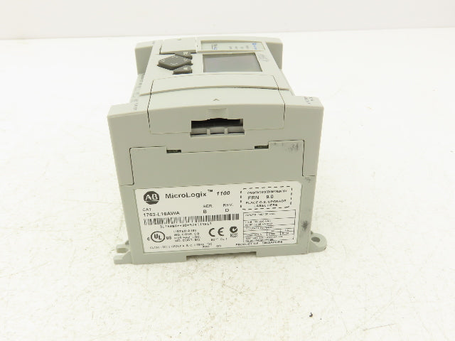 Allen Bradley 1763-L16AWA MicroLogix 1100 16 Point PLC Controller Series B FW 9